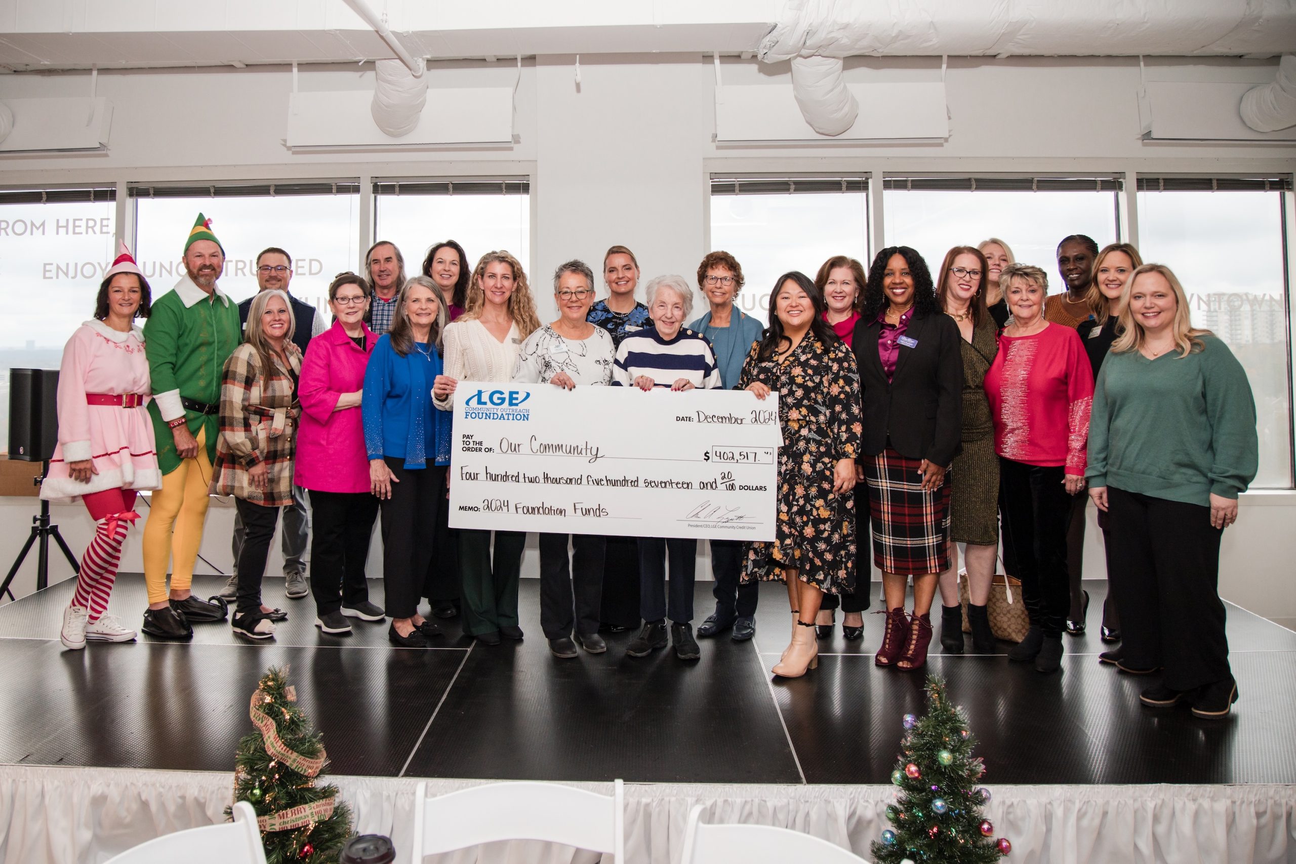 LGE Foundation donates over $400,000 to local nonprofits