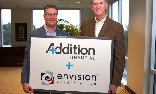 Addition Financial Credit Union and Envision Credit Union Announce Intent to Merge