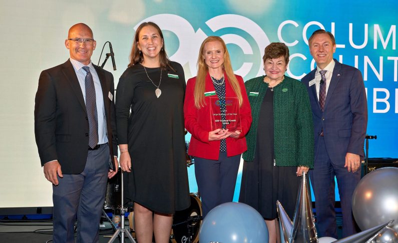 SRP Federal Credit Union Named 2024 Large Business of the Year  by Columbia County Chamber of Commerce