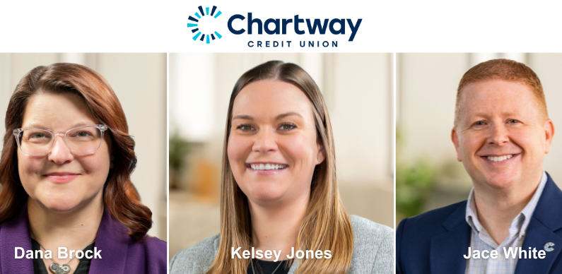 Chartway Announces Promotions of Dana Brock, Kelsey Jones and Jace White