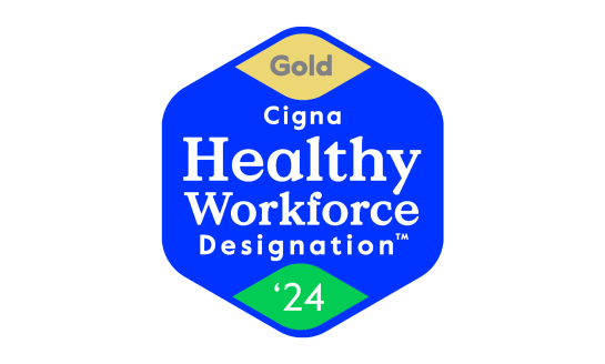 LGE Community Credit Union recognized with 2024 Gold Level Cigna Healthy Workforce Designation
