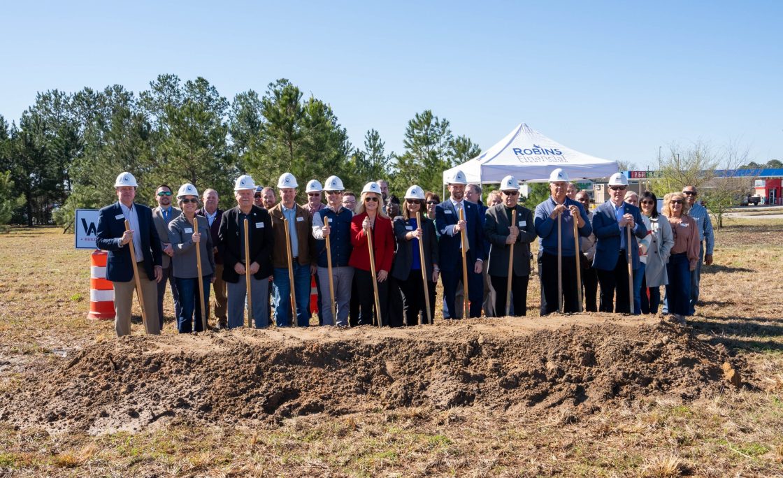 Robins Financial Credit Union Broke Ground on New Eastman Branch