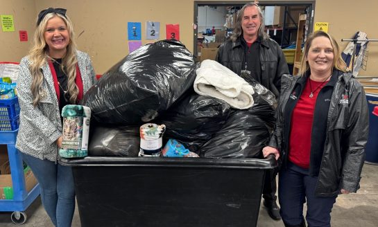 Credit Union of Georgia Community Foundation, Inc.  Donates Over 100 Coats and Blankets to MUST Ministries
