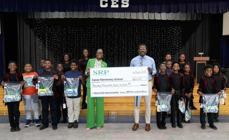 SRP Federal Credit Union Sponsors Carver Elementary School Beta Club’s Trip to National Junior Beta Convention