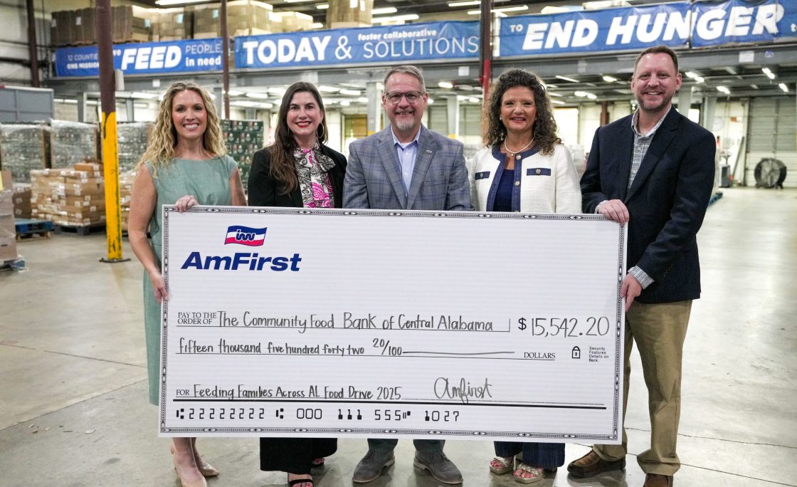 AmFirst’s 2025 Food Drive Supplies Over 87,000 Meals to Central Alabama Families