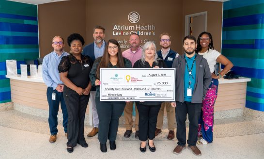 Robins Financial Credit Union Raises $75,000 for Local Children’s Hospital