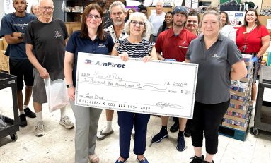AmFirst’s 2025 Mobile Food Drive Raises $2,500 for Love All Pantry