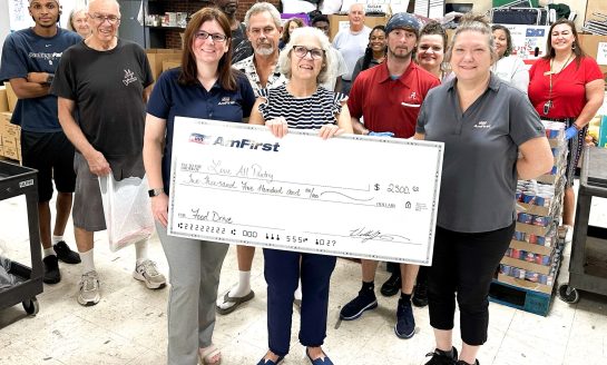 AmFirst’s 2025 Mobile Food Drive Raises $2,500 for Love All Pantry