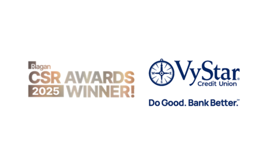 VyStar Credit Union Earns National Ragan Award for  Transforming Youth Financial Education