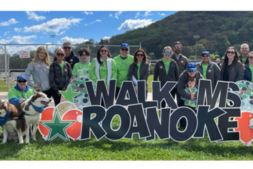 Local Walk for MS Team Receives $1,000 Award