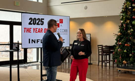 Credit Union of Georgia Announces Kathy Winiarczyk as Recipient of the 2025 President’s Award from the West Cobb Business Association