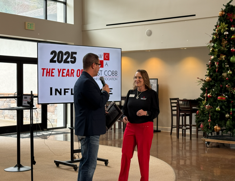 Credit Union of Georgia Announces Kathy Winiarczyk as Recipient of the 2025 President’s Award from the West Cobb Business Association