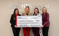 United Way of Central Georgia Receives $171,000 from Robins Financial Credit Union