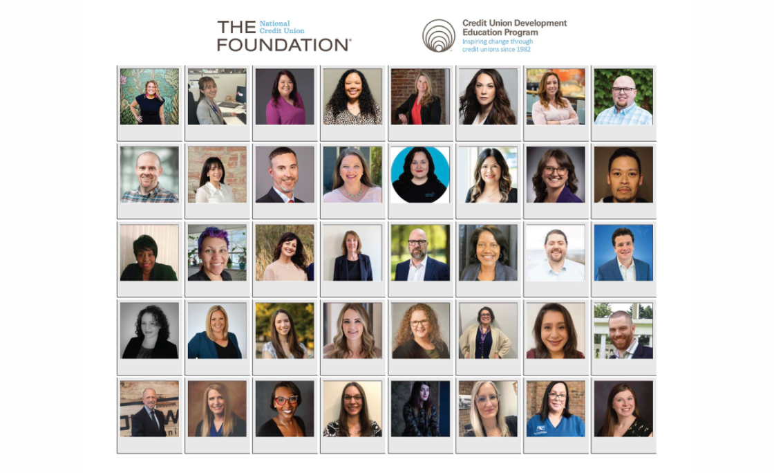 NATIONAL CREDIT UNION FOUNDATION CERTIFIES 40 LEADERS AS DEVELOPMENT EDUCATORS