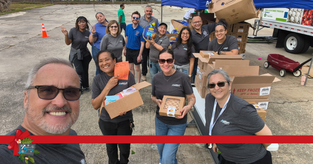 Addition Financial Credit Union Team Members Volunteer More Than 450 Hours During “Season of Giving” Campaign