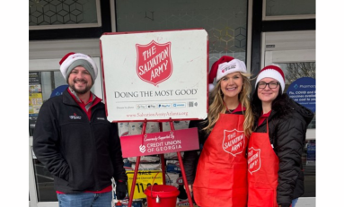 Credit Union of Georgia Employees Ring in the Holidays with Record Support for The Salvation Army