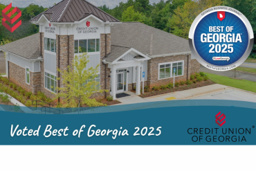 Credit Union of Georgia Recognized with 2025 Best of Georgia Award