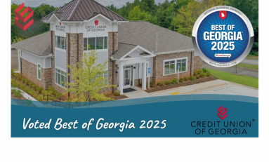 Credit Union of Georgia Recognized with 2025 Best of Georgia Award