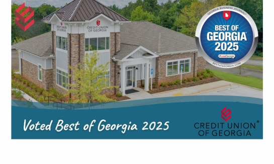 Credit Union of Georgia Recognized with 2025 Best of Georgia Award
