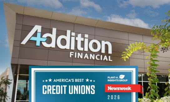Addition Financial Credit Union Named to Newsweek’s America’s Best Regional Banks and Credit Unions 2026