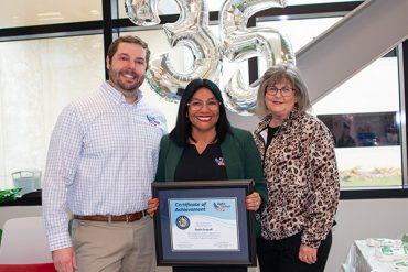 Eglin Federal Credit Union recognizes AVP of Contact Center Operations Ruth Fennell for 35 years of service