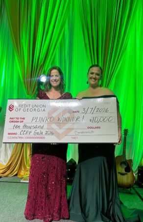 Credit Union of Georgia Awards One Lucky Winner $10,000 at the Cherokee County Educational Foundation’s Shamrocks & Shenanigans Gala
