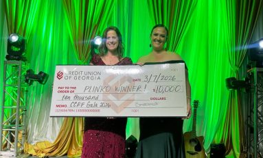 Credit Union of Georgia Awards One Lucky Winner $10,000 at the Cherokee County Educational Foundation’s Shamrocks & Shenanigans Gala