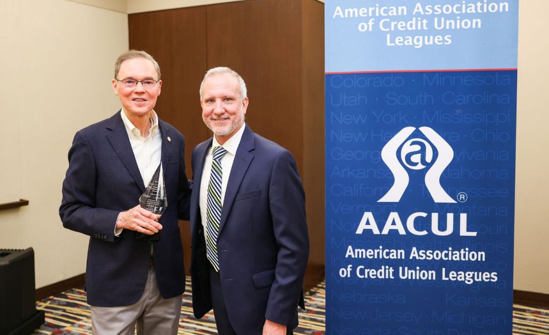 Bill Mellin Honored for Visionary Leadership by AACUL