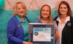 Eglin Federal Credit Union recognizes Member Service Counselor Anna Klepser for 25 years of service