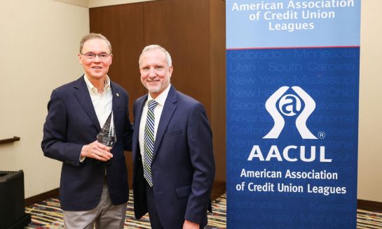 Bill Mellin Honored for Visionary Leadership by AACUL