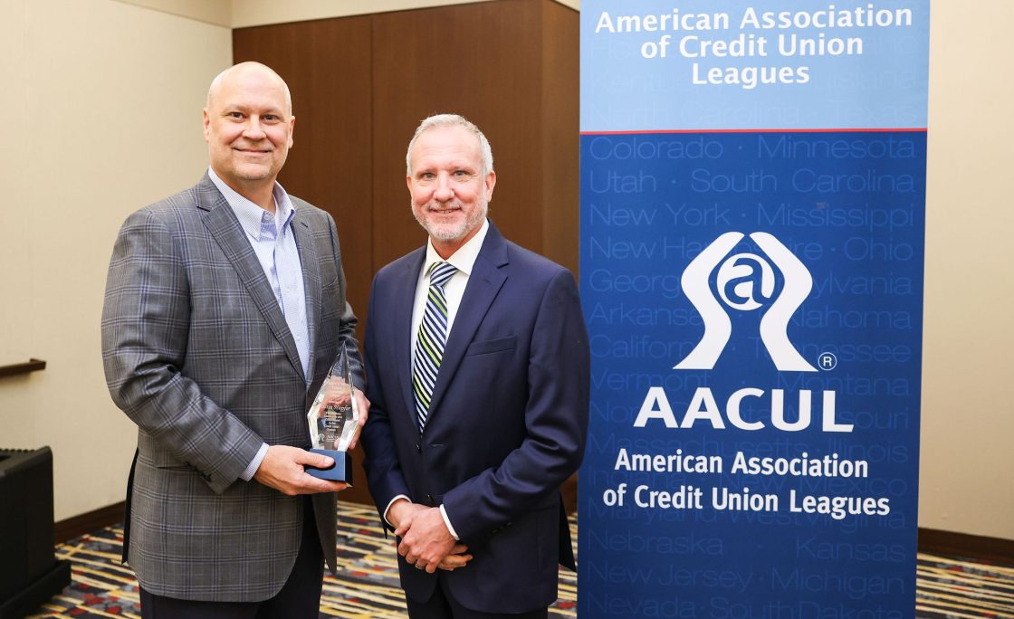 Justin Hupfer Honored for Visionary Leadership by AACUL