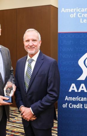Justin Hupfer Honored for Visionary Leadership by AACUL