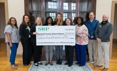 SRP Federal Credit Union Donates Over $70,000 to Barnwell County School District High Schools Through Affinity Debit Card Program