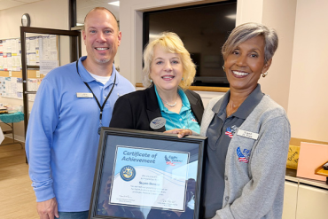 Eglin Federal Credit Union recognizes ACH Specialist Suyen Berezo for 25 years of service
