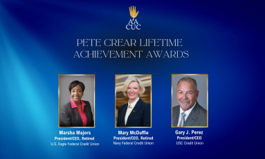 Three Distinguished Leaders to Receive AACUC 2026 Pete Crear Lifetime Achievement Award Award celebrates enduring contributions to equity, leadership, and progress in the credit union movement