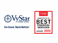 VyStar Credit Union Named to TIME’s Inaugural List of  America’s Best Financial Services Companies
