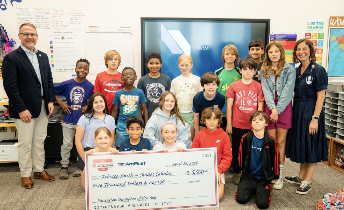 Homewood Teacher Honored as Educator Champion of the Year
