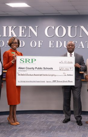 Aiken County Public Schools Receive Over $300,000 from SRP Affinity Debit Card Program