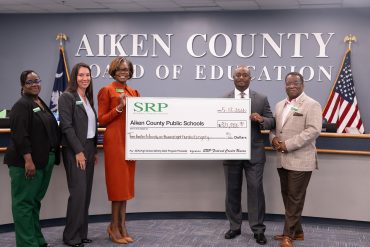 Aiken County Public Schools Receive Over $300,000 from SRP Affinity Debit Card Program