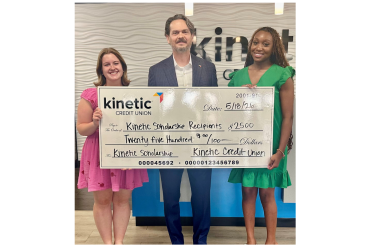 Kinetic Awards $5,000 in Annual College Scholarships to Area Students