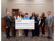 Columbia County Public High Schools Receive Over $62,000 From SRP Federal Credit Union’s Affinity Debit Card Program
