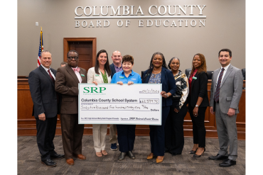 Columbia County Public High Schools Receive Over $62,000 From SRP Federal Credit Union’s Affinity Debit Card Program