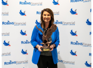 Robins Financial Credit Union President and CEO Receives Golden Eagle Award