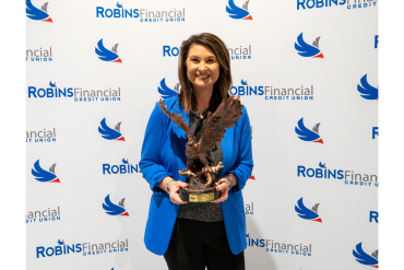 Robins Financial Credit Union President and CEO Receives Golden Eagle Award