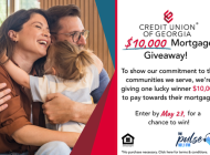 Credit Union of Georgia Launches $10,000 Mortgage Giveaway in Partnership with The Pulse 101.1