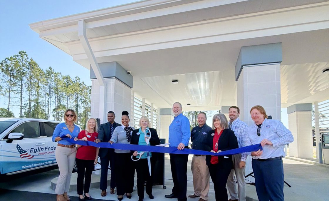 Eglin Federal Credit Union Opens New ATM/Video Teller Drive-thru in Santa Rosa Beach