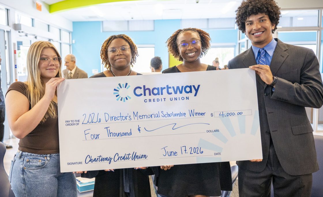 Chartway Awards Directors’ Memorial Scholarships to 13 Student-Members