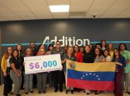 Addition Financial Credit Union Team Members Rally to Raise $6,000 for Venezuela Earthquake Relief