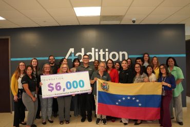 Addition Financial Credit Union Team Members Rally to Raise $6,000 for Venezuela Earthquake Relief