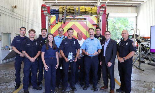 PenAir Credit Union Honors Escambia County Firefighters with Inaugural PenAir CAPE Award